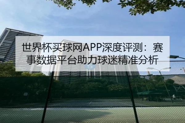 世界杯买球网APP深度评测：赛事数据平台助力球迷精准分析